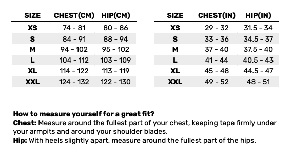 2026 Vans Mens Tees  Size Chart